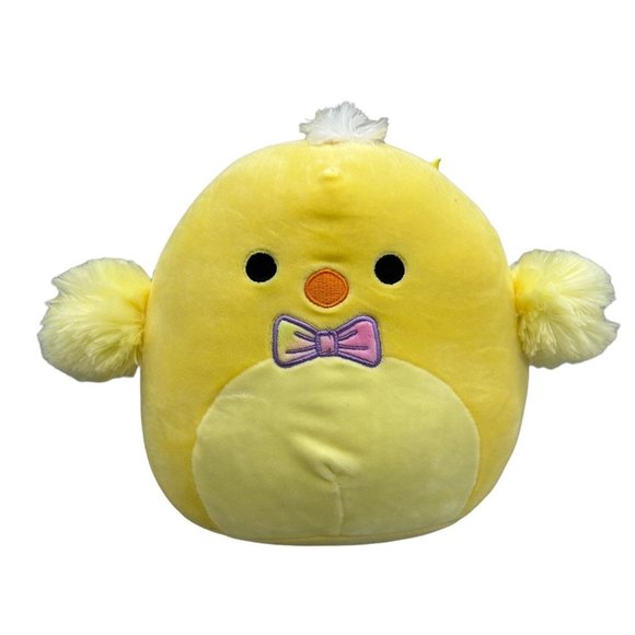 Easter Squishmallow Triston the 8" Yellow Chick w/Bow Tie  2022 Plush Stuffed To - Picture 1 of 5